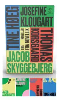 Gaveæske med fire noveller af Klougart, Korsgaard, Høeg & Skyggebjerg