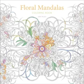 Floral Mandalas Colouring book