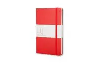 Moleskine Pocket Plain Hardcover Notebook Scarlet Red