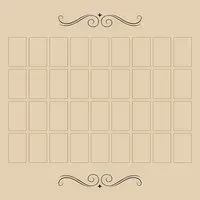 Grand Tableau Lenormand Cloth
