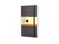 Moleskine Soft Large Ruled Notebook Black