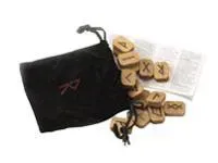 Wooden Runes Bookshelf Edition