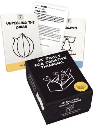 75 Tools for Creative Thinking