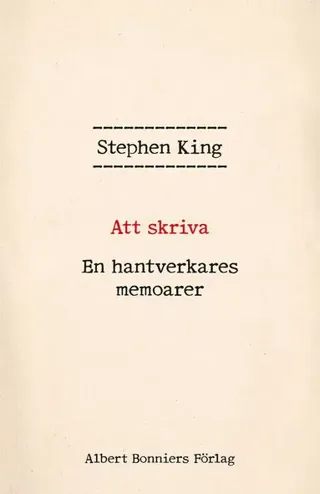 Att skriva : en hantverkares memoarer