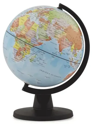 Jordglob Mini Politisk 16cm - Jordglob 16cm
