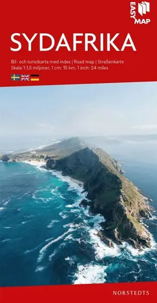 Sydafrika EasyMap : Skala 1:1,5milj