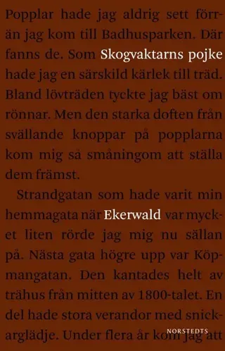 Skogvaktarns pojke : minnen