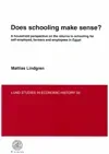 Does schooling make sense? : a household perspective on the returns to scho