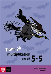 Träna på matte Tabeller upp till 5x5 (5-pack)