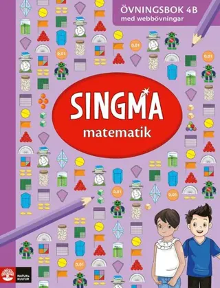 Singma matematik 4B Övningsbok med elevwebb