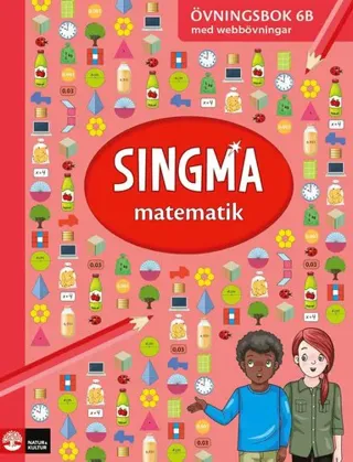 Singma matematik 6B Övningsbok med elevwebb
