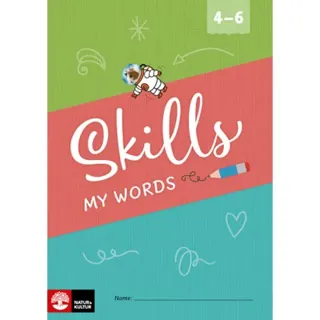 Skills åk 4-6 skrivhäfte, My words (10-pack)