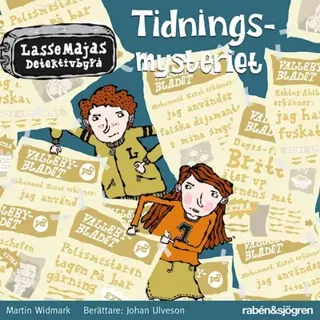 LasseMajas Detektivbyrå: Tidningsmysteriet (Ljudbok / CD)
