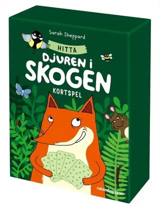 Hitta djuren i skogen - kortspel
