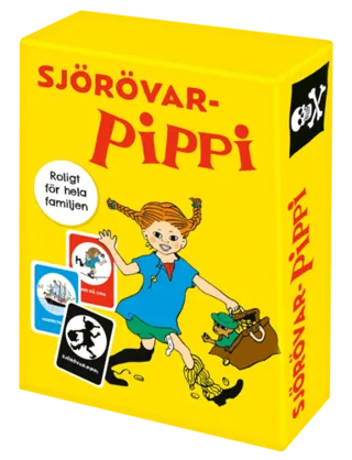 Sjörövar-Pippi kortspel