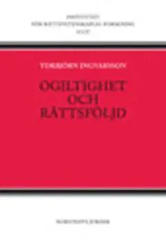 Ogiltighet och rättsföljd