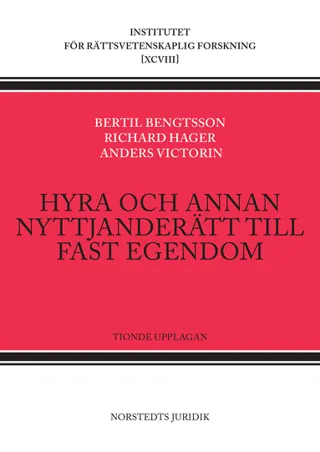 Hyra och annan nyttjanderätt till fast egendom