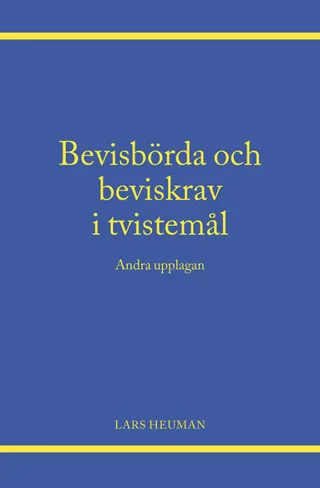 Bevisbörda och beviskrav i tvistemål
