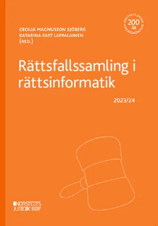 Rättsfallssamling i rättsinformatik : 2023/24