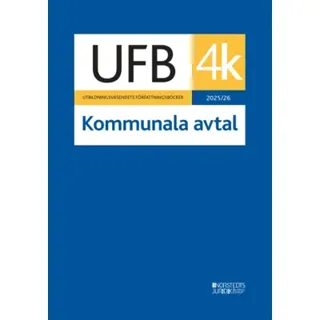 UFB 4 K kommunala avtal 2025/26