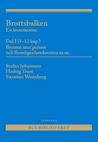 Brottsbalken Del I (1-12 kap.) : En kommentar