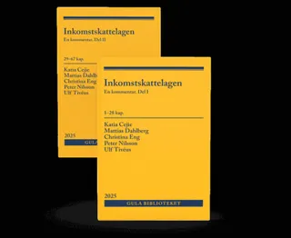 Inkomstskattelagen : En kommentar. Del I och del II