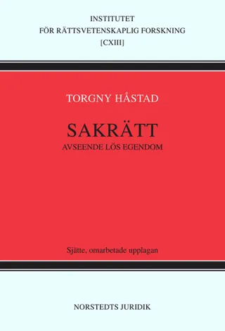 Sakrätt avseende lös egendom