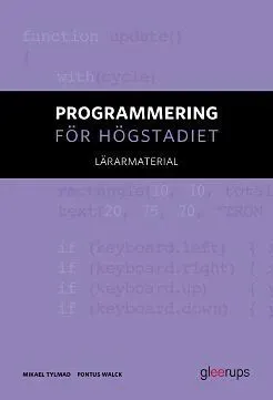 Programmering för högstadiet Lärarmaterial