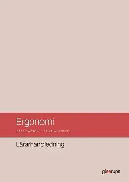 Ergonomi, lärarhandledning