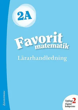 Favorit matematik 2A Lärarpaket - Tryckt bok + Digital lärarlicens 36 mån