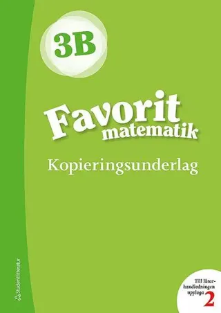 Favorit matematik 3B Kopieringsunderlag