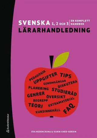 Svenska 1, 2 och 3 Lärarpaket - Tryckt bok + Digital lärarlicens 36 mån