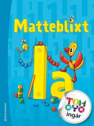 Matteblixt 1a Elevpaket - Tryckt bok + Digital elevlicens 12 mån