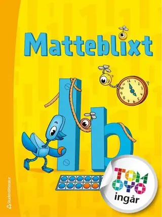 Matteblixt 1b Elevpaket - Tryckt bok + Digital elevlicens 12 mån