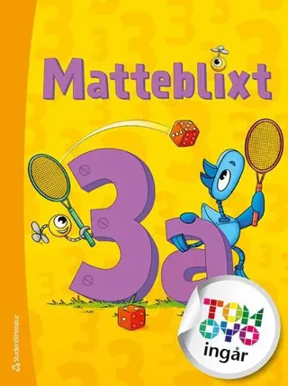 Matteblixt 3a Elevpaket - Tryckt bok + Digital elevlicens 12 mån