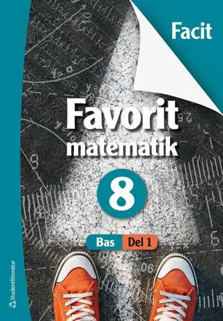 Bas Favorit matematik 8 Facit
