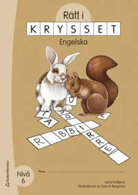 Rätt i krysset Engelska Nivå 6 (5-pack) - Nivå 6