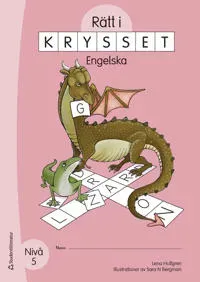 Rätt i krysset Engelska Nivå 5 (5-pack) - Nivå 5
