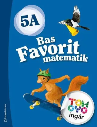 Bas Favorit matematik 5A Elevpaket - Tryckt bok + Digital elevlicens 12 mån