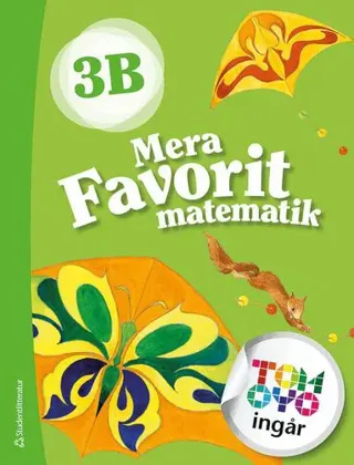 Mera Favorit matematik 3B Elevpaket - Tryckt bok + Digital elevlicens 12 mån