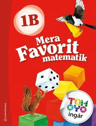Mera Favorit matematik 1B Elevpaket - Tryckt bok + Digital elevlicens 12 mån