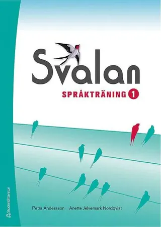 Svalan Språkträning 1 Elevpaket - Tryckt bok + Digital elevlicens 12 mån