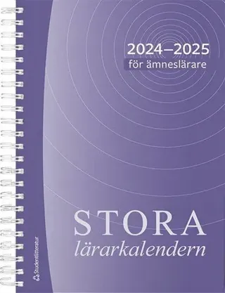 Stora ämneslärarkalendern 2024/2025