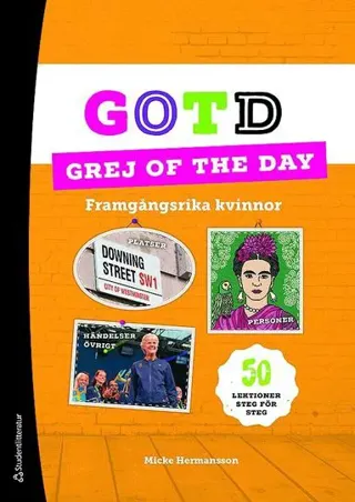 GOTD Framgångsrika kvinnor Lärarpaket - Tryckt bok + Digital lärarlicens 36 mån -