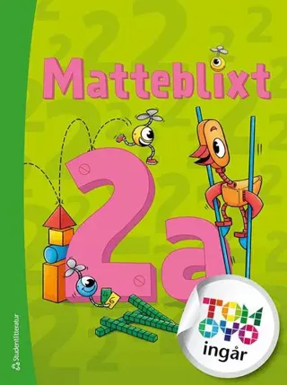 Matteblixt 2a Elevpaket - Tryckt bok + Digital elevlicens 12 mån