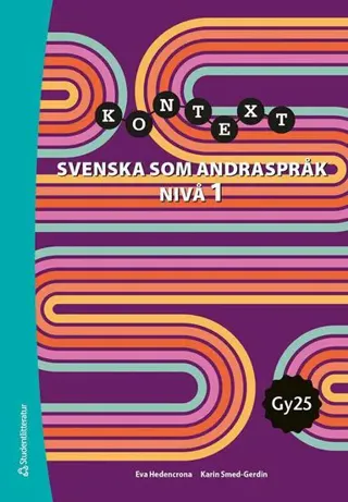 Kontext Svenska som andraspråk nivå 1 Elevpaket - Try +Dig elevlicens 36 mån