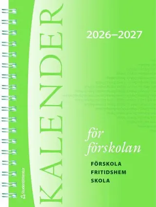 Kalender för förskolan 2026/2027 - Förskola, fritidshem, skola