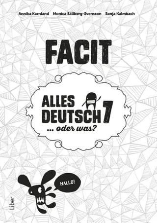 Alles Deutsch 7 Facit - Tyska för grundskolan