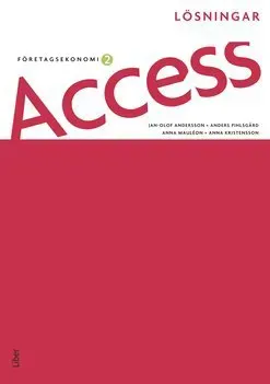 Access Företagsekonomi 2, Lösningar