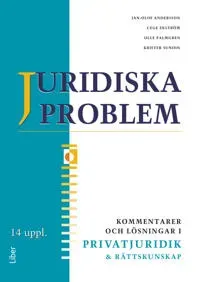 Juridiska problem Kommentarer och Lösningar